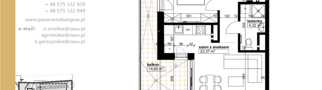 Mieszkanie w inwestycji: Panorama Bańgów Etap II