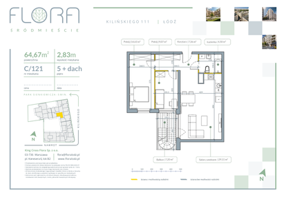 Mieszkanie w inwestycji: Flora Śródmieście