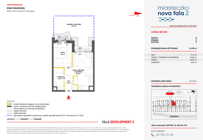 Mieszkanie w inwestycji: Miasteczko Nova Fala 2