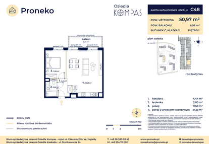 Mieszkanie w inwestycji: Osiedle Kompas