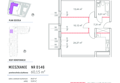 Mieszkanie w inwestycji: Osiedle Impresja 2
