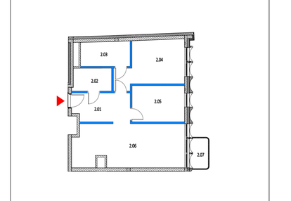 Mieszkanie w inwestycji: Garbary 68