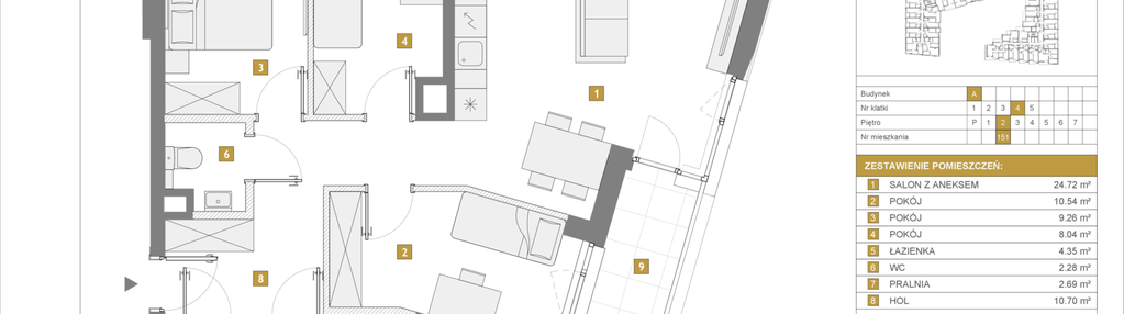 Mieszkanie w inwestycji: Apartamenty Metro Wilanowska