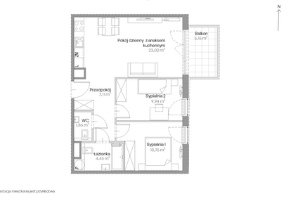 Mieszkanie w inwestycji: Centralna Vita