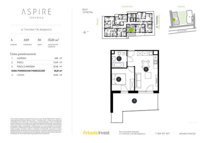 Mieszkanie w inwestycji: Aspire