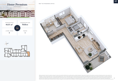 Mieszkanie w inwestycji: Apartamenty Home Premium etap 2