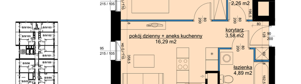 Mieszkanie w inwestycji: Osiedle Hawelańska etap III - bud. B