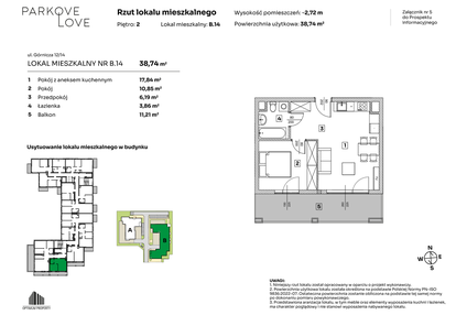 Mieszkanie w inwestycji: Parkove Love