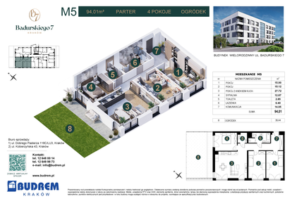 Mieszkanie w inwestycji: Badurskiego 7