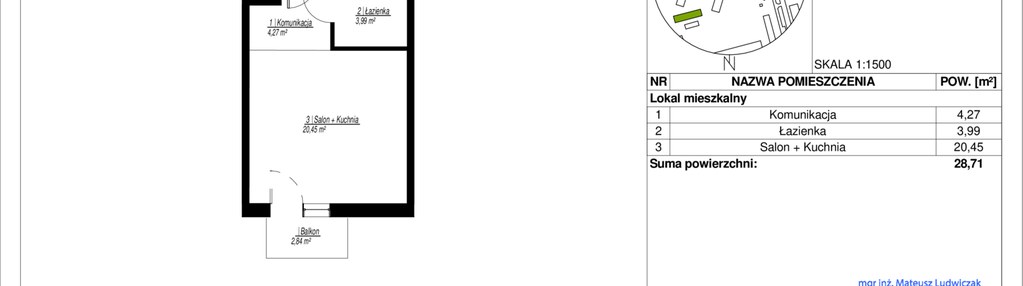 Mieszkanie w inwestycji: Jasielska 8C etap II