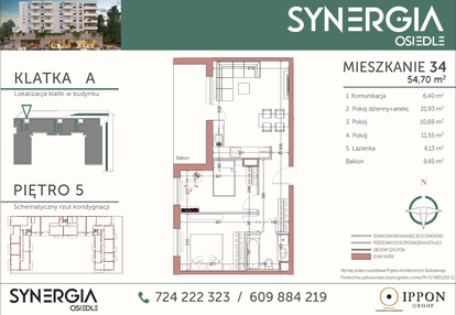 Mieszkanie w inwestycji: SYNERGIA