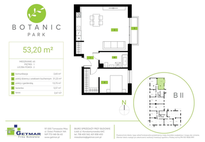 Mieszkanie w inwestycji: Botanic Park
