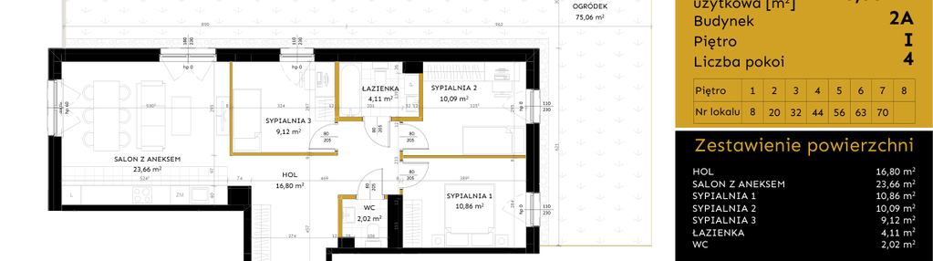 Mieszkanie w inwestycji: Corso etap 2