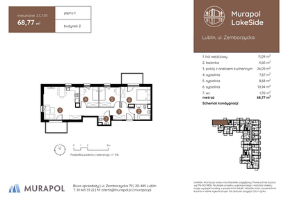 Mieszkanie w inwestycji: Murapol LakeSide