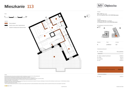 Mieszkanie w inwestycji: MY Głębocka