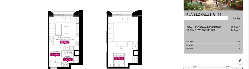 Mieszkanie w inwestycji: Fuzja Lofty