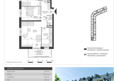 Mieszkanie w inwestycji: Ignatki Forest etap II