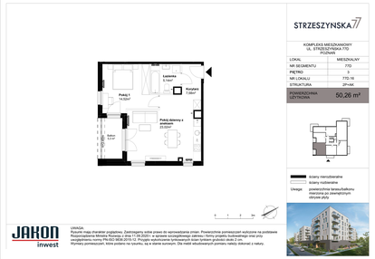 Mieszkanie w inwestycji: Strzeszyńska 77