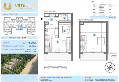 Mieszkanie w inwestycji: Ustronie Luxury Apartments