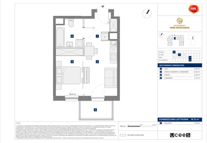 Mieszkanie w inwestycji: Apartamenty Park Matecznego Etap 1