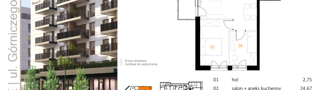 Mieszkanie w inwestycji: Zielony Nikiszowiec