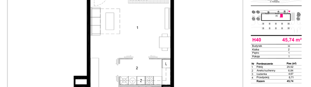 Mieszkanie w inwestycji: 19. Dzielnica Etap V