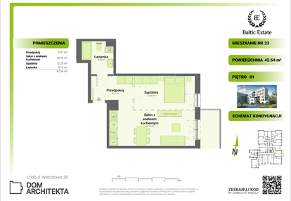 Mieszkanie w inwestycji: Dom Architekta