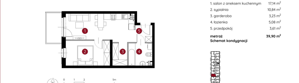 Mieszkanie w inwestycji: Murapol Helio