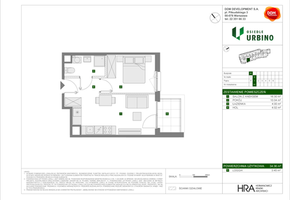 Mieszkanie w inwestycji: Osiedle Urbino etap 5