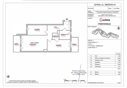Mieszkanie w inwestycji: Zbożowa