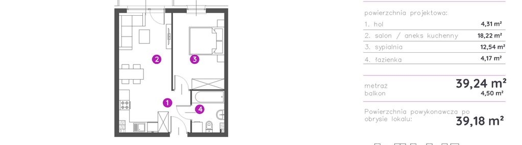 Mieszkanie w inwestycji: Murapol Osiedle Wolka