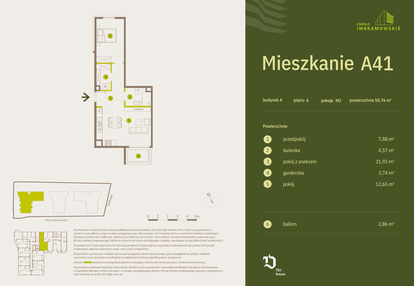 Mieszkanie w inwestycji: Osiedle Imbramowskie