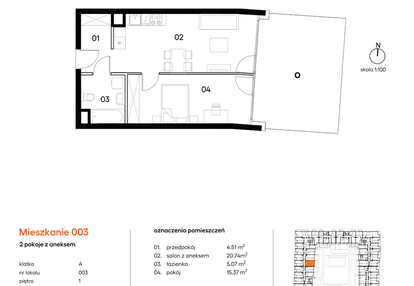 Mieszkanie w inwestycji: Miasto Polskich Mistrzów Olimpijskich