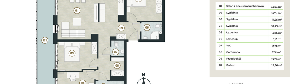 Mieszkanie w inwestycji: InPark