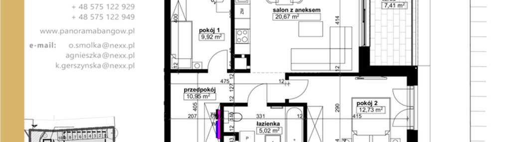 Mieszkanie w inwestycji: Panorama Bańgów Etap II