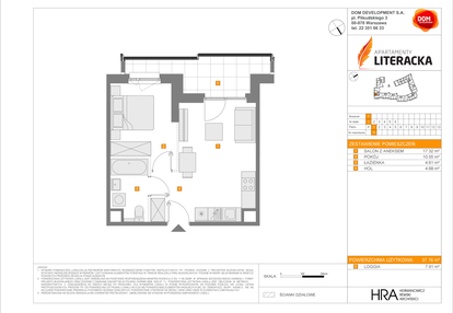 Mieszkanie w inwestycji: Apartamenty Literacka etap 2.3
