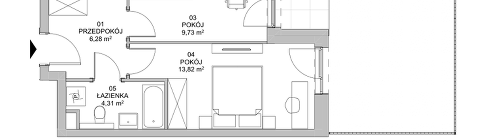 Mieszkanie w inwestycji: Francuska Park VIIIA
