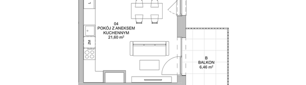 Mieszkanie w inwestycji: Francuska Park VIIIA