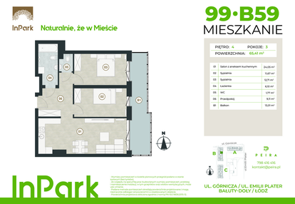Mieszkanie w inwestycji: InPark