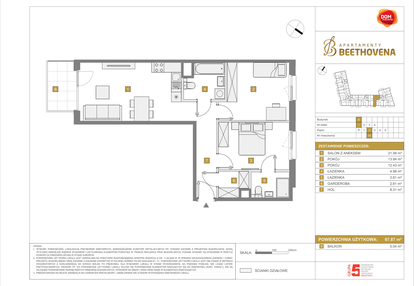 Mieszkanie w inwestycji: Apartamenty Beethovena