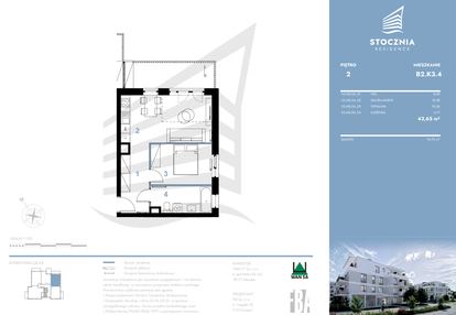 Mieszkanie w inwestycji: Stocznia Residence