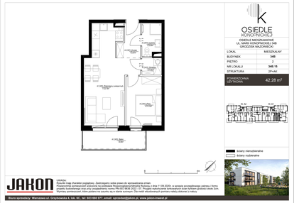 Mieszkanie w inwestycji: Osiedle Konopnickiej etap II