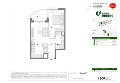 Mieszkanie w inwestycji: Osiedle Urbino etap 5