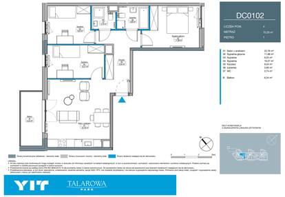 Mieszkanie w inwestycji: Talarowa Park II