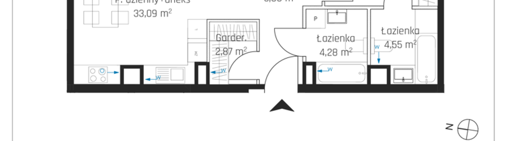 Mieszkanie w inwestycji: Nadmotławie Apartments etap I