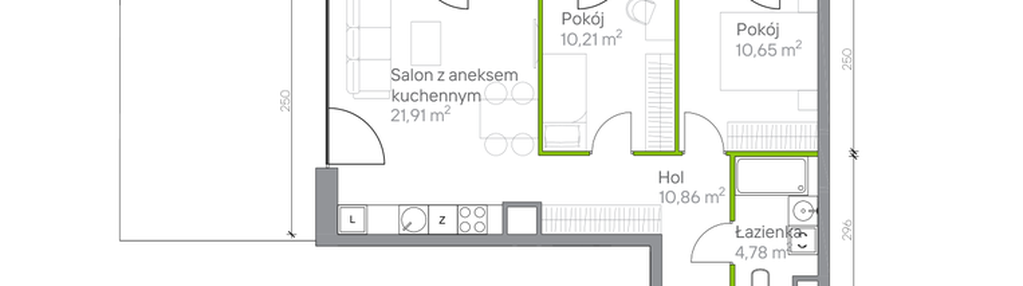 Mieszkanie w inwestycji: Jesionowa Vita