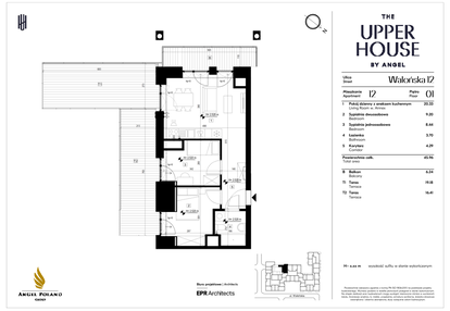 Mieszkanie w inwestycji: The Upper House by Angel