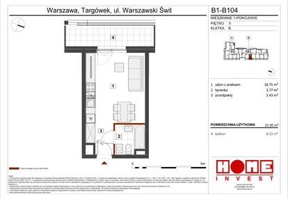 Mieszkanie w inwestycji: Warszawski Świt etap VIII