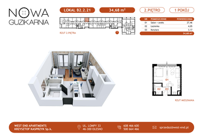 Mieszkanie w inwestycji: Nowa Guzikarnia