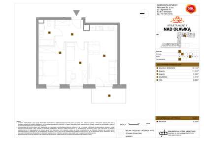 Mieszkanie w inwestycji: Apartamenty nad Oławką etap II